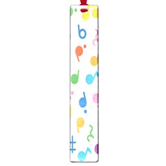 Musical Notes Large Book Marks