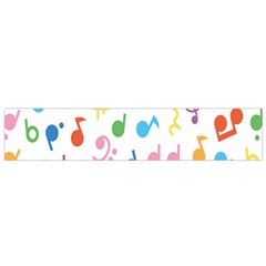 Musical Notes Flano Scarf (Small)