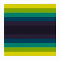 Neon Stripes Line Horizon Color Rainbow Yellow Blue Purple Black Medium Glasses Cloth by Mariart