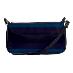 Neon Stripes Line Horizon Color Rainbow Yellow Blue Purple Black Shoulder Clutch Bags by Mariart