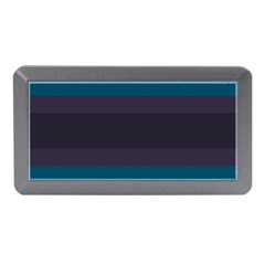 Neon Stripes Line Horizon Color Rainbow Yellow Blue Purple Black Memory Card Reader (mini) by Mariart