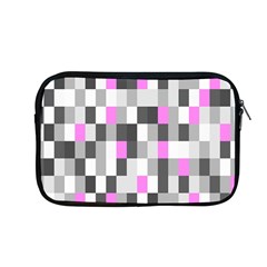 Pink Grey Black Plaid Original Apple Macbook Pro 13  Zipper Case