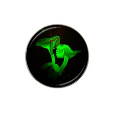 Neon Green Resolution Mushroom Hat Clip Ball Marker (10 Pack) by Mariart