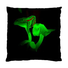 Neon Green Resolution Mushroom Standard Cushion Case (one Side) by Mariart