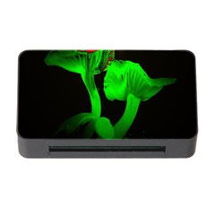 Neon Green Resolution Mushroom Memory Card Reader With Cf by Mariart