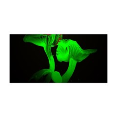 Neon Green Resolution Mushroom Yoga Headband by Mariart