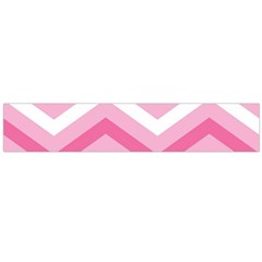 Pink Red White Grey Chevron Wave Flano Scarf (large) by Mariart