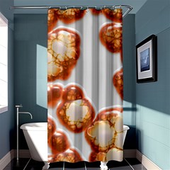 Abstract Texture A Completely Seamless Tile Able Background Design Shower Curtain 36  X 72  (stall)  by Nexatart