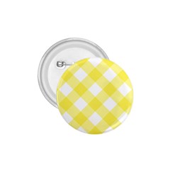 Plaid Chevron Yellow White Wave 1 75  Buttons