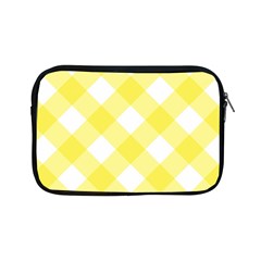 Plaid Chevron Yellow White Wave Apple Ipad Mini Zipper Cases by Mariart