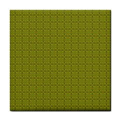 Royal Green Vintage Seamless Flower Floral Tile Coasters by Mariart