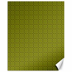 Royal Green Vintage Seamless Flower Floral Canvas 16  X 20  