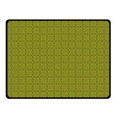 Royal Green Vintage Seamless Flower Floral Double Sided Fleece Blanket (small)  by Mariart