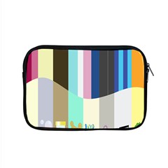 Rainbow Color Line Vertical Rose Bubble Note Carrot Apple MacBook Pro 15  Zipper Case