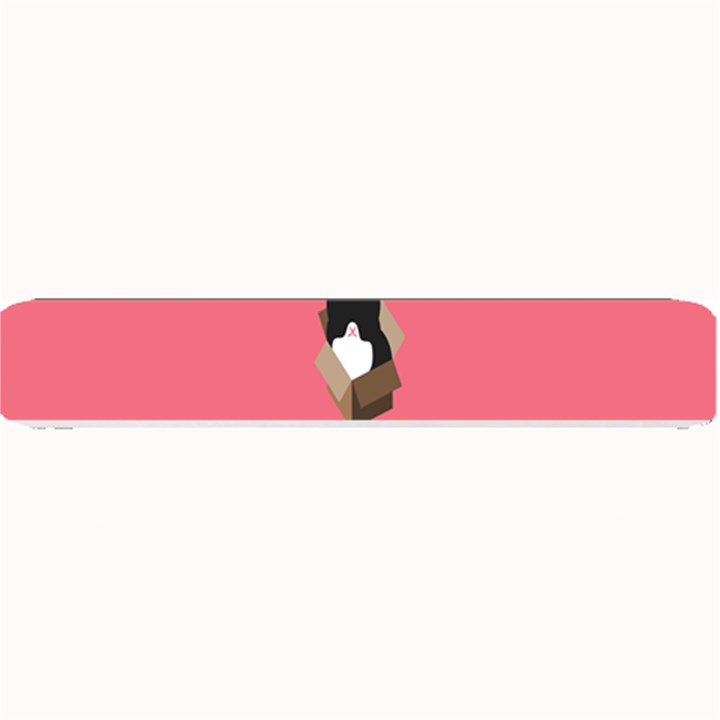 Minimalism Cat Pink Animals Small Bar Mats