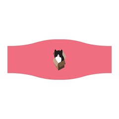 Minimalism Cat Pink Animals Stretchable Headband by Mariart