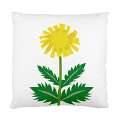 Sunflower Floral Flower Yellow Green Standard Cushion Case (one Side) by Mariart