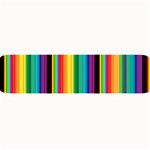 Multi Colored Colorful Bright Stripes Wallpaper Pattern Background Large Bar Mats 32 x8.5  Bar Mat