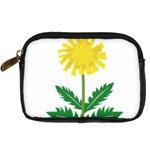 Sunflower Floral Flower Yellow Green Digital Camera Cases Front