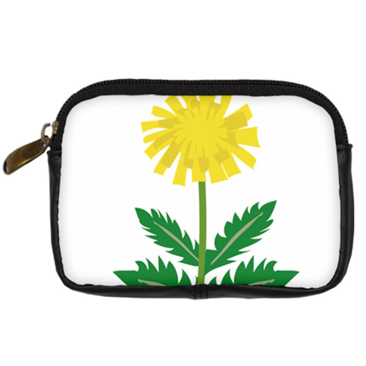 Sunflower Floral Flower Yellow Green Digital Camera Cases