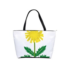 Sunflower Floral Flower Yellow Green Shoulder Handbags