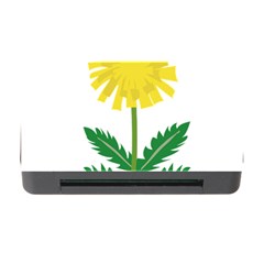 Sunflower Floral Flower Yellow Green Memory Card Reader with CF