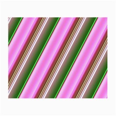 Pink And Green Abstract Pattern Background Small Glasses Cloth by Nexatart