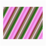 Pink And Green Abstract Pattern Background Small Glasses Cloth Front