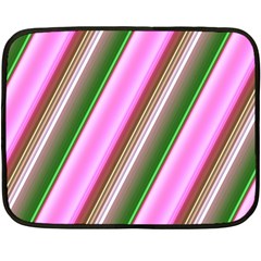 Pink And Green Abstract Pattern Background Fleece Blanket (mini) by Nexatart