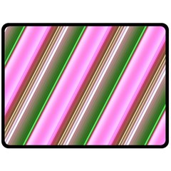 Pink And Green Abstract Pattern Background Fleece Blanket (large)  by Nexatart