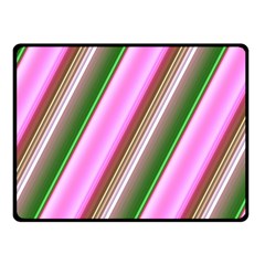 Pink And Green Abstract Pattern Background Fleece Blanket (small) by Nexatart