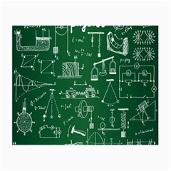 Scientific Formulas Board Green Small Glasses Cloth