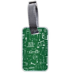 Scientific Formulas Board Green Luggage Tags (two Sides) by Mariart