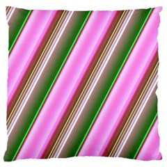 Pink And Green Abstract Pattern Background Standard Flano Cushion Case (one Side) by Nexatart