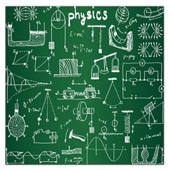 Scientific Formulas Board Green Large Satin Scarf (square) by Mariart