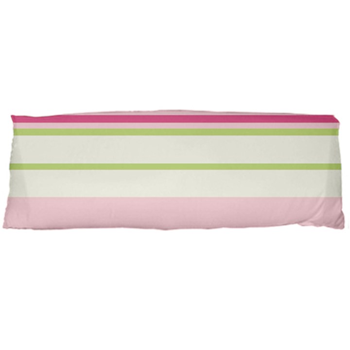 Turquoise Blue Damask Line Green Pink Red White Body Pillow Case (Dakimakura)