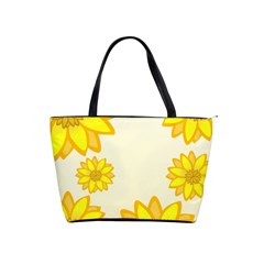 Sunflowers Flower Floral Yellow Shoulder Handbags by Mariart