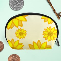 Sunflowers Flower Floral Yellow Accessory Pouches (large)  by Mariart