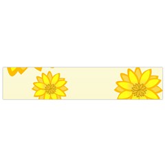 Sunflowers Flower Floral Yellow Flano Scarf (small) by Mariart