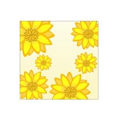 Sunflowers Flower Floral Yellow Satin Bandana Scarf by Mariart