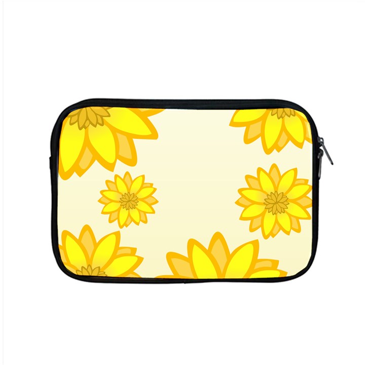 Sunflowers Flower Floral Yellow Apple MacBook Pro 15  Zipper Case