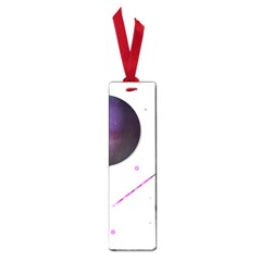 Space Transparent Purple Moon Star Small Book Marks by Mariart