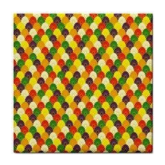 Flower Floral Sunflower Color Rainbow Yellow Purple Red Green Tile Coasters by Mariart