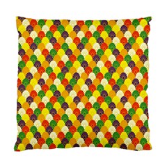 Flower Floral Sunflower Color Rainbow Yellow Purple Red Green Standard Cushion Case (one Side) by Mariart