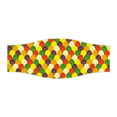 Flower Floral Sunflower Color Rainbow Yellow Purple Red Green Stretchable Headband