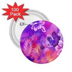 Littie Birdie Abstract Design Artwork 2 25  Buttons (100 Pack)  by Nexatart