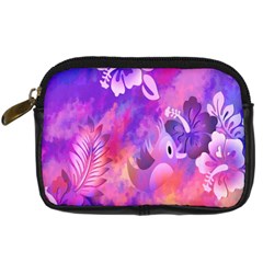 Littie Birdie Abstract Design Artwork Digital Camera Cases by Nexatart