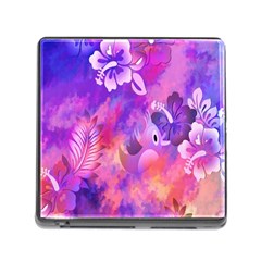 Littie Birdie Abstract Design Artwork Memory Card Reader (square) by Nexatart