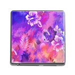 Littie Birdie Abstract Design Artwork Memory Card Reader (Square) Front