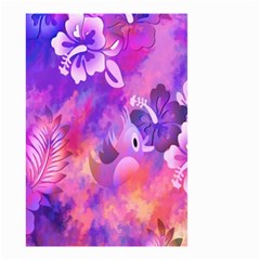 Littie Birdie Abstract Design Artwork Small Garden Flag (two Sides) by Nexatart